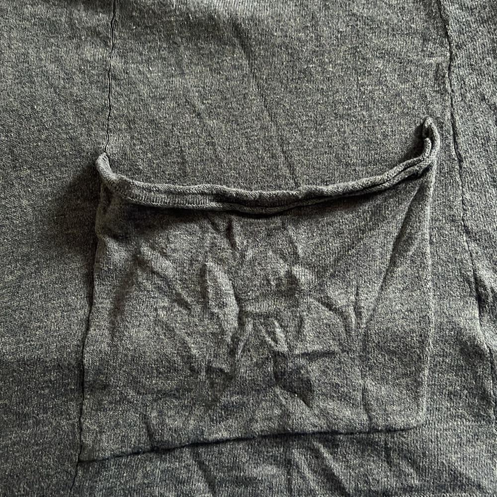 Express Gray Open Sweater - Picture 8 of 9
